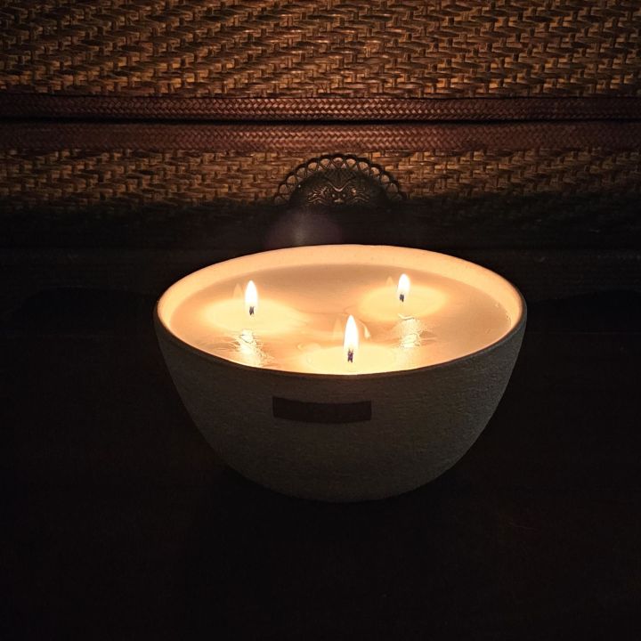 Vela Cerâmica Grande 650 g