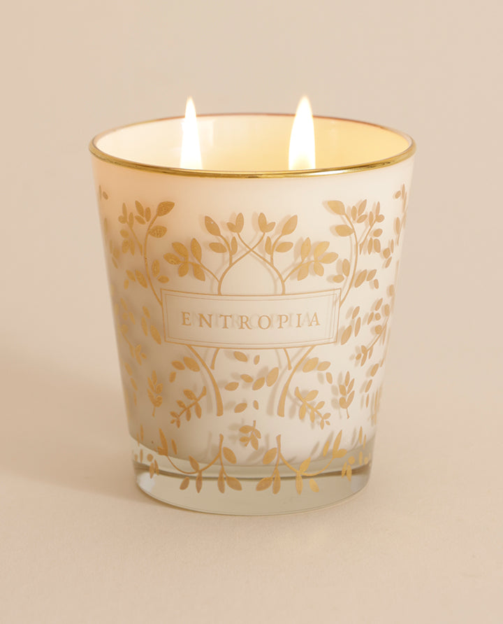 Vela com ouro Flores Silvestres 240g