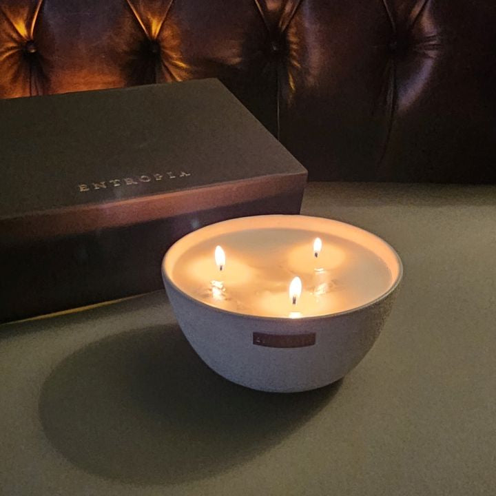 Vela Cerâmica Grande 650 g