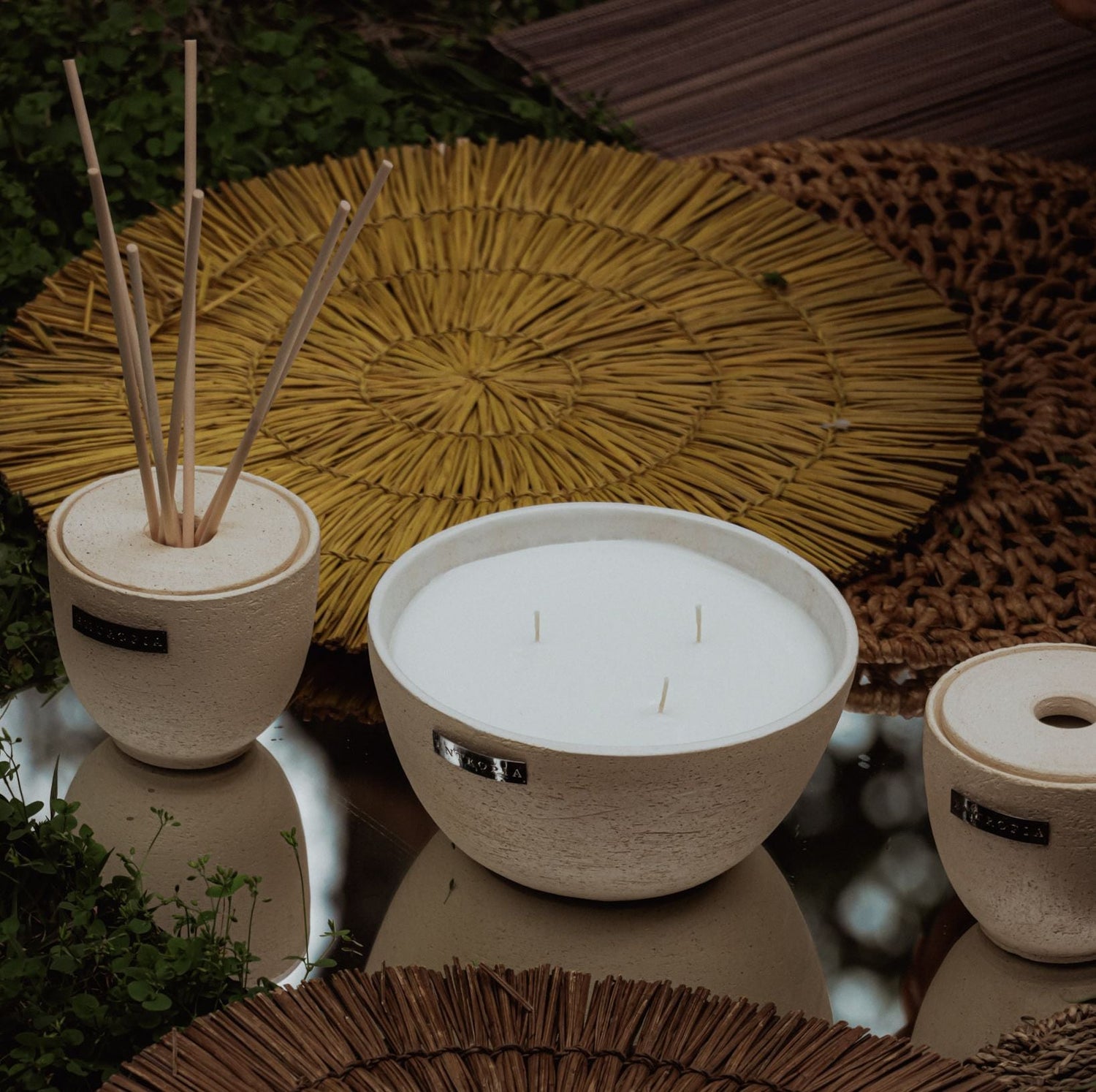 Vela Cerâmica Grande 650 g