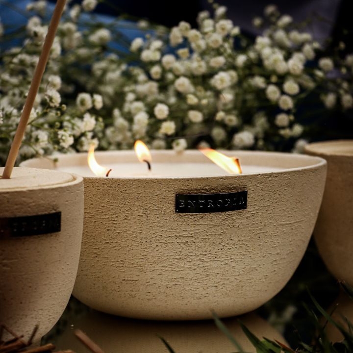 Vela Cerâmica Grande 650 g