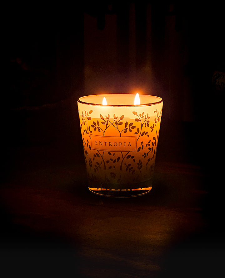 Vela com Ouro Luminous Gardenia 240g